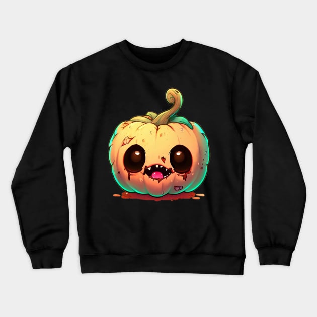 Zombie Pumpkins - Dilly Crewneck Sweatshirt by CAutumnTrapp